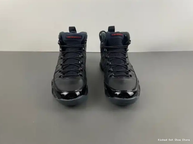 Kick Theory Jordan Patent Bred Air 9 Retro 302370-014 0507